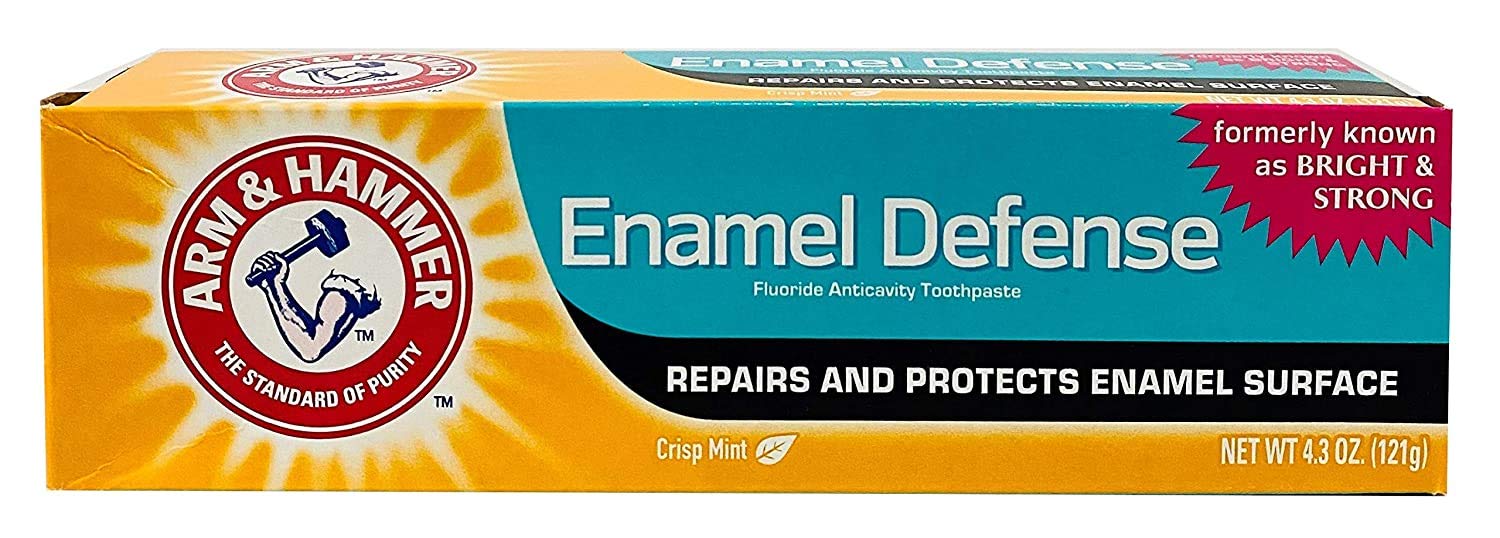 Arm & Hammer Enamel Defense Toothpaste 4.3 oz 3 Pack
