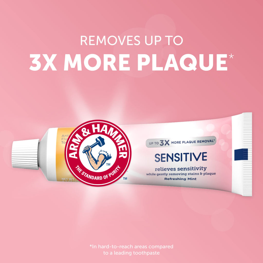 Arm & Hammer Sensitive Toothpaste - Refreshing Mint (12-Pack, 4.5 oz)