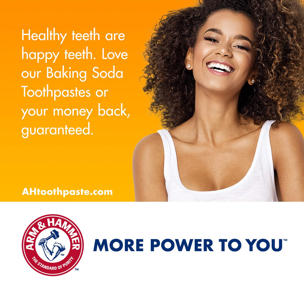 Arm & Hammer Advanced White Breath Freshening Toothpaste – Winter Mint, 6 oz | Fluoride Toothpaste