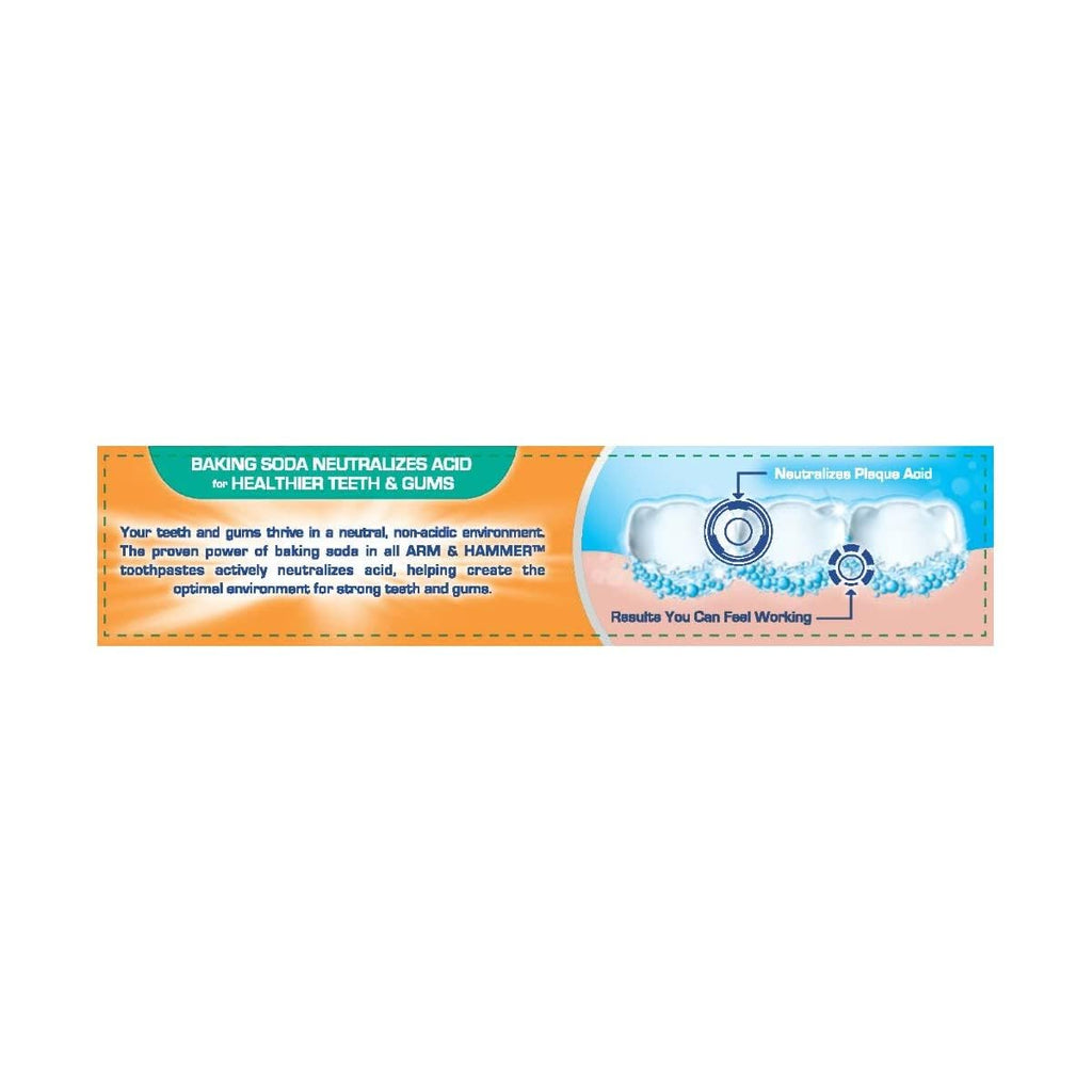 ARM & HAMMER Truly Radiant Bright & Strong Fluoride Toothpaste – Fresh Mint 4.3 oz