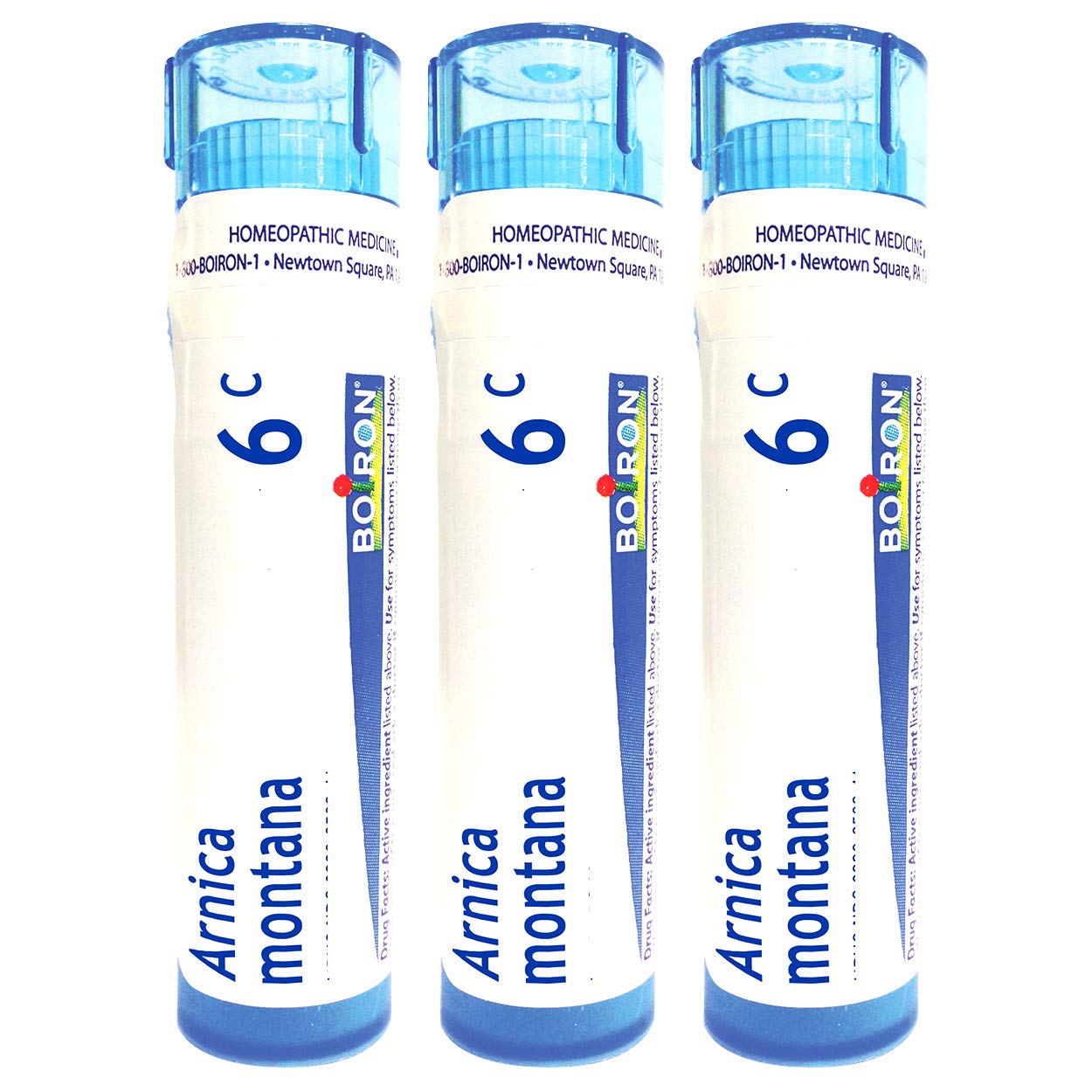 Boiron Arnica Montana 6C – Homeopathic Pellets (240) Pack of 3 | Muscle Pain & Stiffness