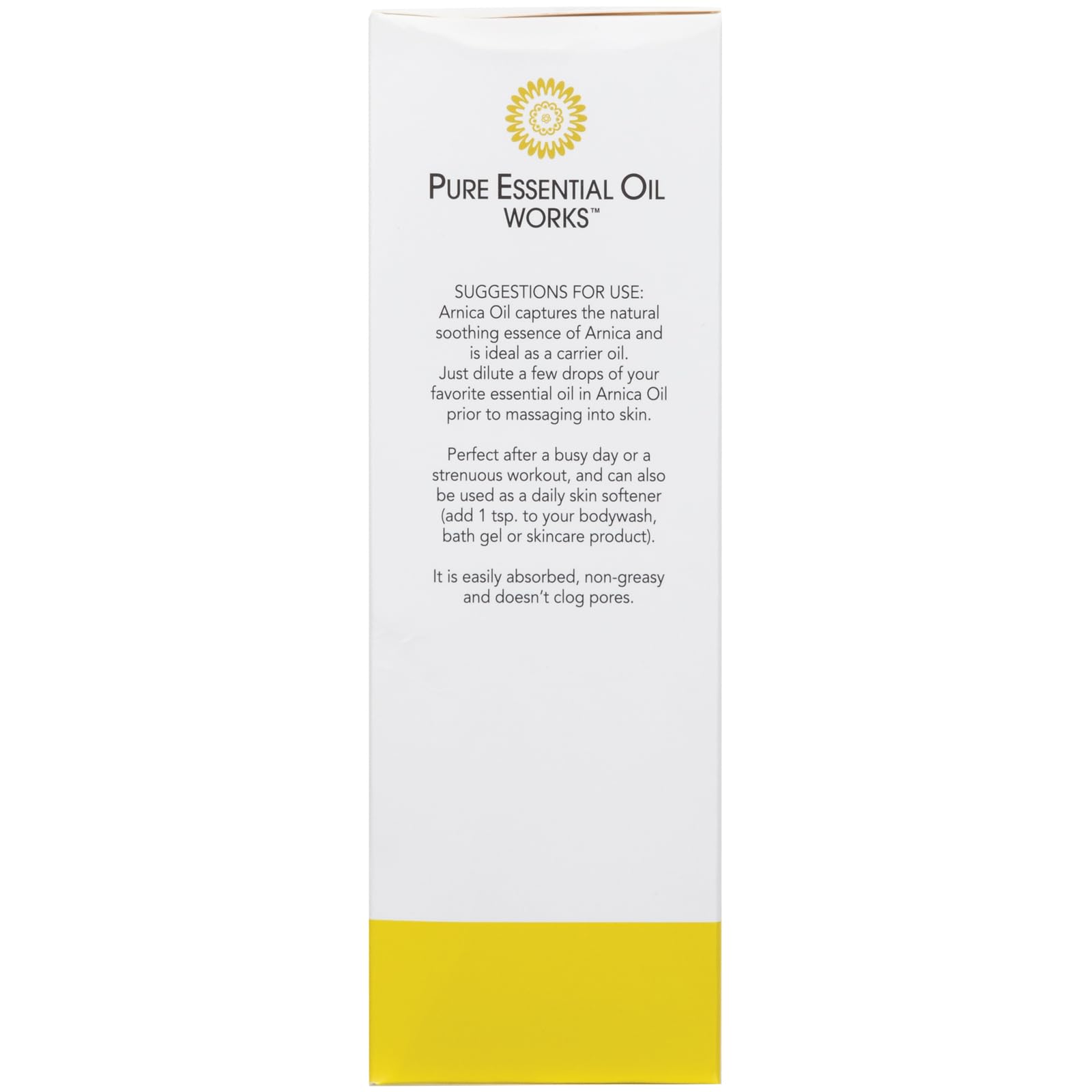 Arnica Oil 8oz – Pure Essential Oil Works, 100% Pure, Natural, Paraben-Free