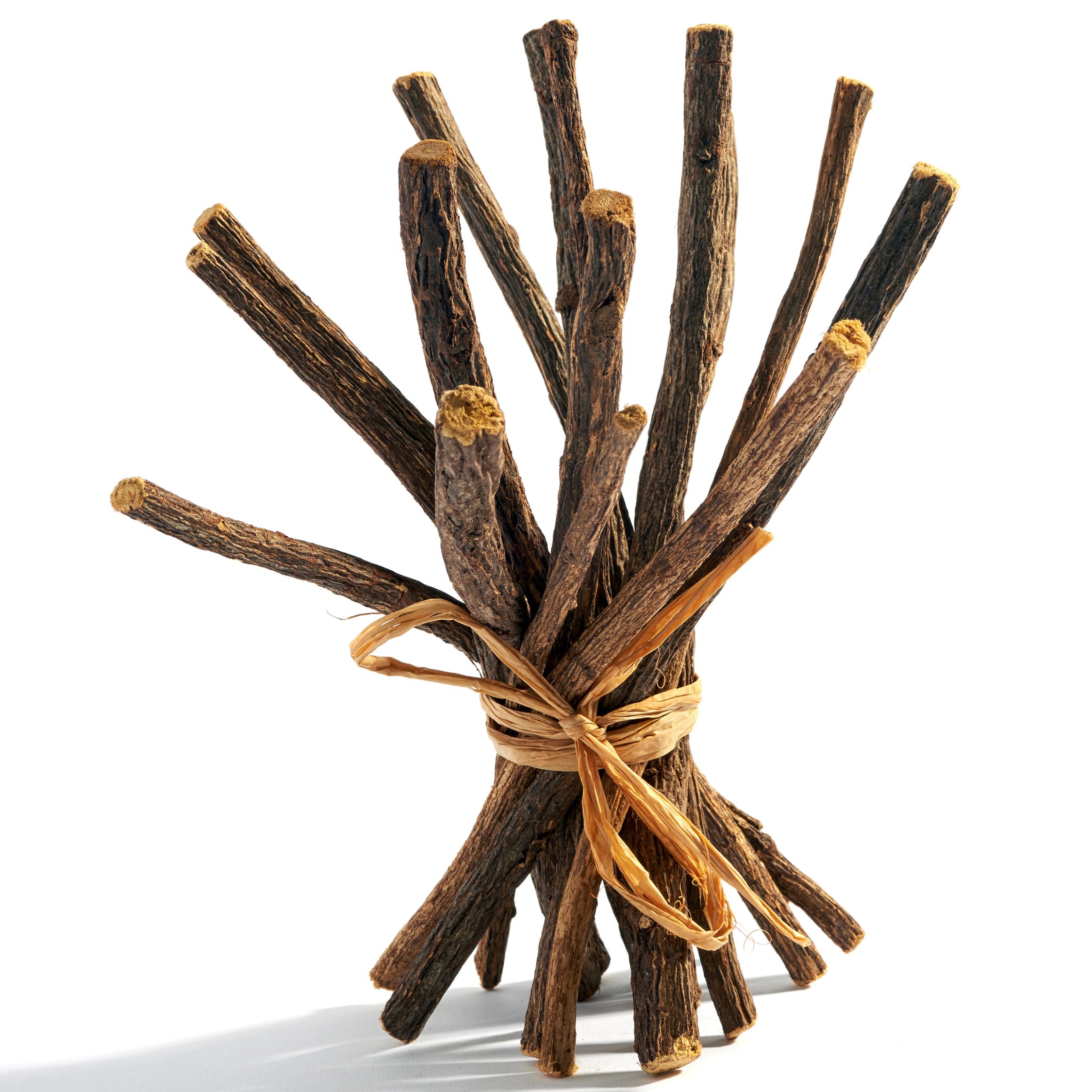 Aroma Depot 8 oz Licorice Root Chew Sticks – 6.5-7 inches, 100% Natural, Gluten-Free, Glycyrrhiza Glabra from Turkey