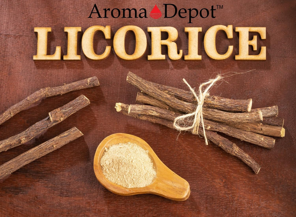 Aroma Depot Strawberry Licorice Root Chew Sticks – 4 oz, 6.5-7 in, 100% Natural