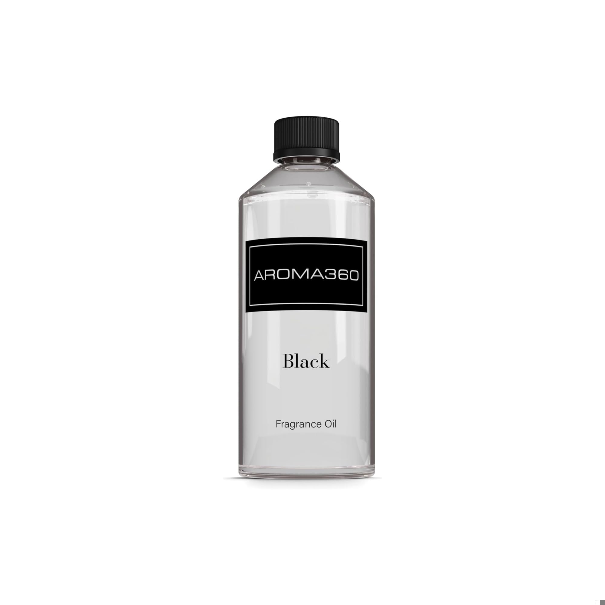 Aroma360 Black Diffuser Oil Blend | Luxury Essential Aromatherapy for Reed Diffusers | Sage, Tiaré Flower & Saffron | 16.9 oz (500 mL)