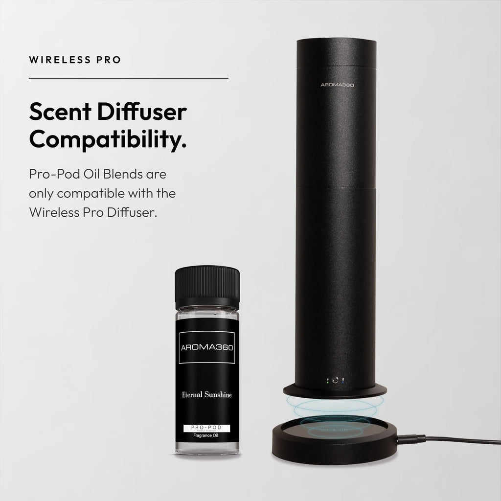 Aroma360 Eternal Sunshine Pro Pod Fragrance Oil Blend | Hotel-Inspired Luxury Diffuser Oil – Satsuma, Golden Bamboo & Cedar | 1.7 fl oz (50 mL)
