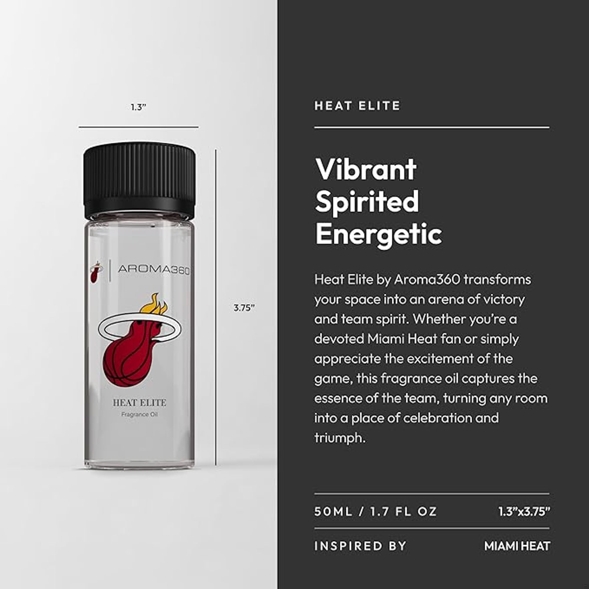 Aroma360 Fragrance Oil - Heat Elite Miami Heat Hotel Inspired 50mL