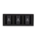 Aroma360 Hotel Collection Candle Trio Gift Set (Black Velvet) – 50-Hour Soy Candles
