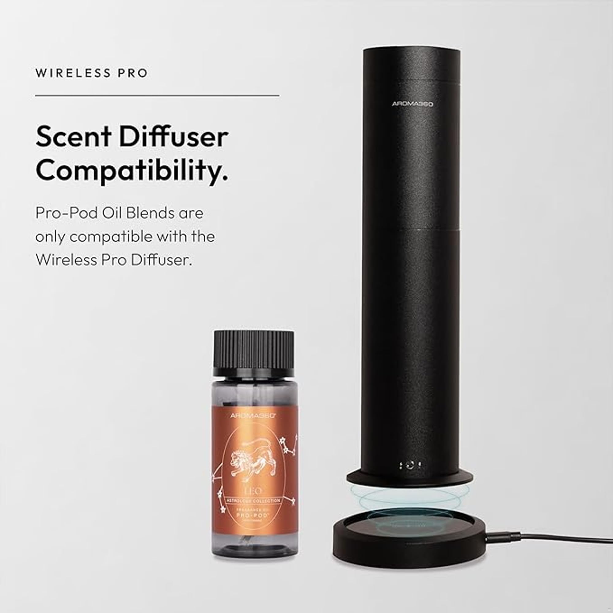 Aroma360 Leo Pro-Pod Oil Blend – Valencia Bloom, Cinnamon Bark & Rose Gold | Luxury Diffuser Oil 50 mL