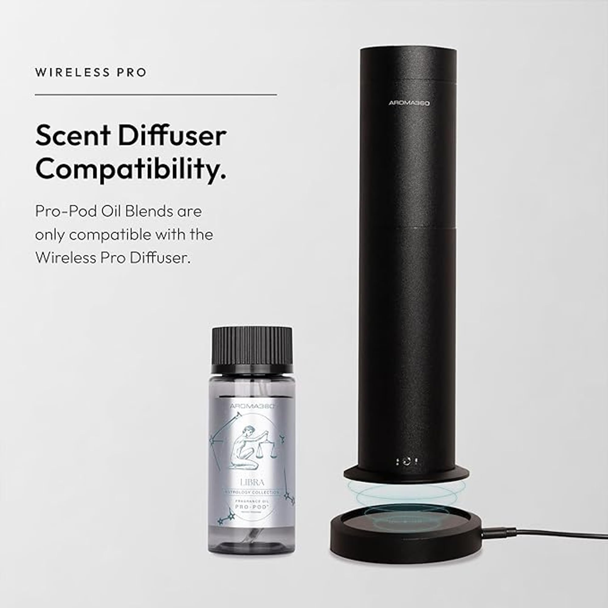 Aroma360 Libra Pro-Pod Oil Blend | Hotel-Inspired Aromatherapy Diffuser Oil | Pistachio, Ylang Ylang & Benzoin | 1.7 fl oz