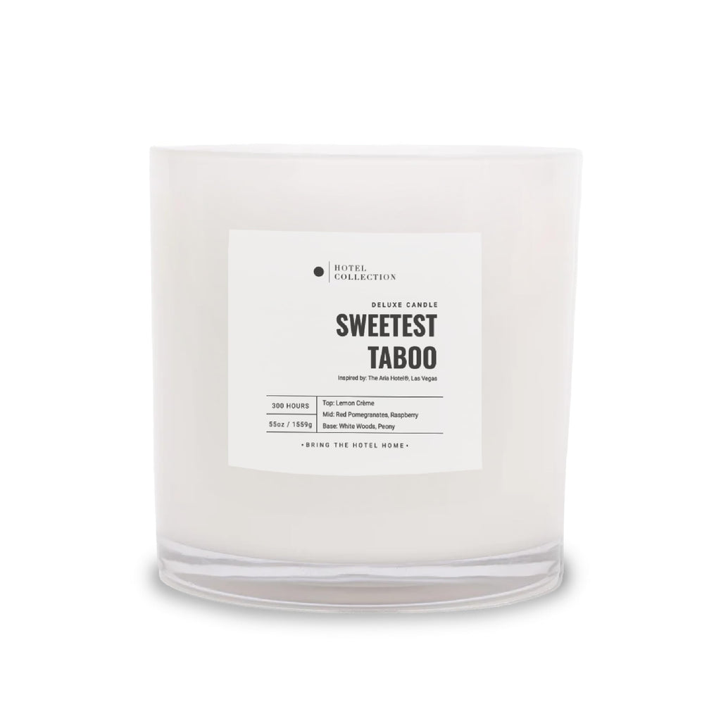 Aroma360 Sweetest Taboo Deluxe Candle | 55oz, 300-Hour Burn