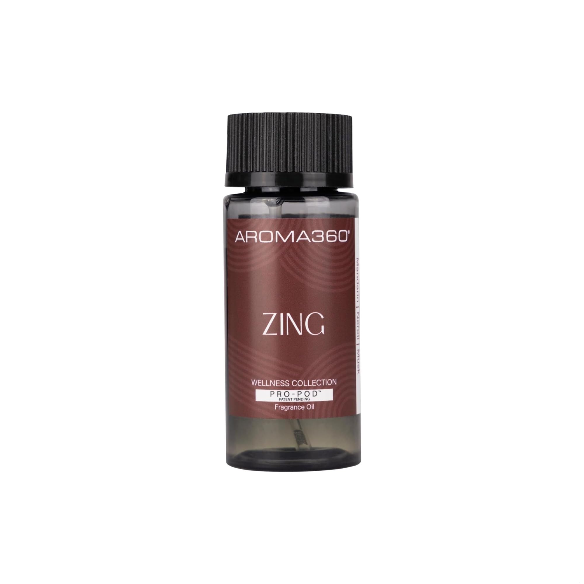 Aroma360 Zing Pro-Pod Oil Blend – Mandarin Neroli Musk Diffuser Oil (50 mL)