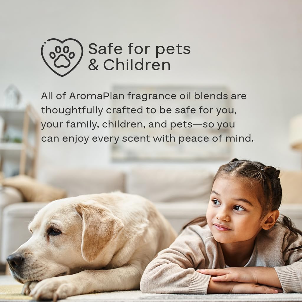 AromaPlan 5-Star Waterless Plug-In Diffuser 2025 – 2 Fragrances