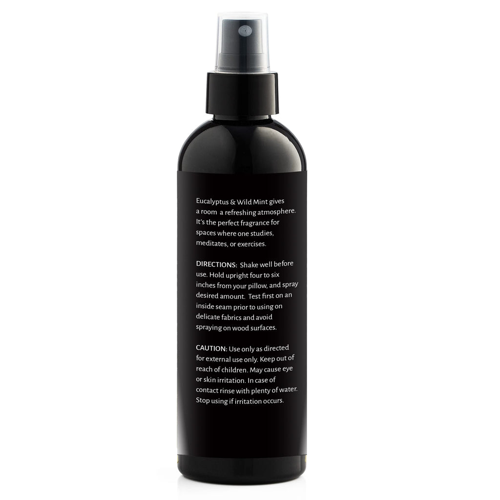 Aromasong Eucalyptus & Wild Mint Pillow Spray – All-Natural Sleep Mist for Deep Sleep