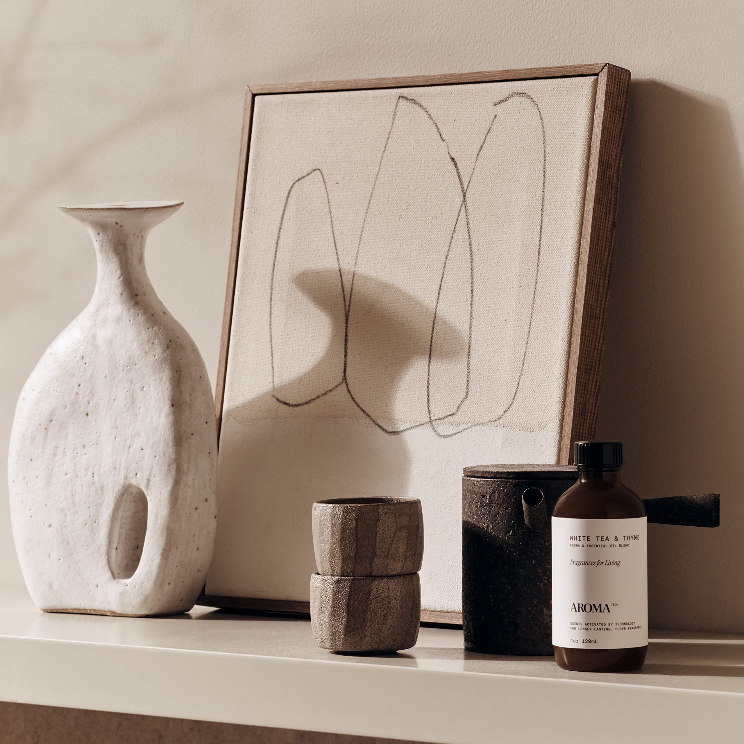 AromaTech The Hotel & White Tea & Thyme Set – 120 ml Diffuser Oils