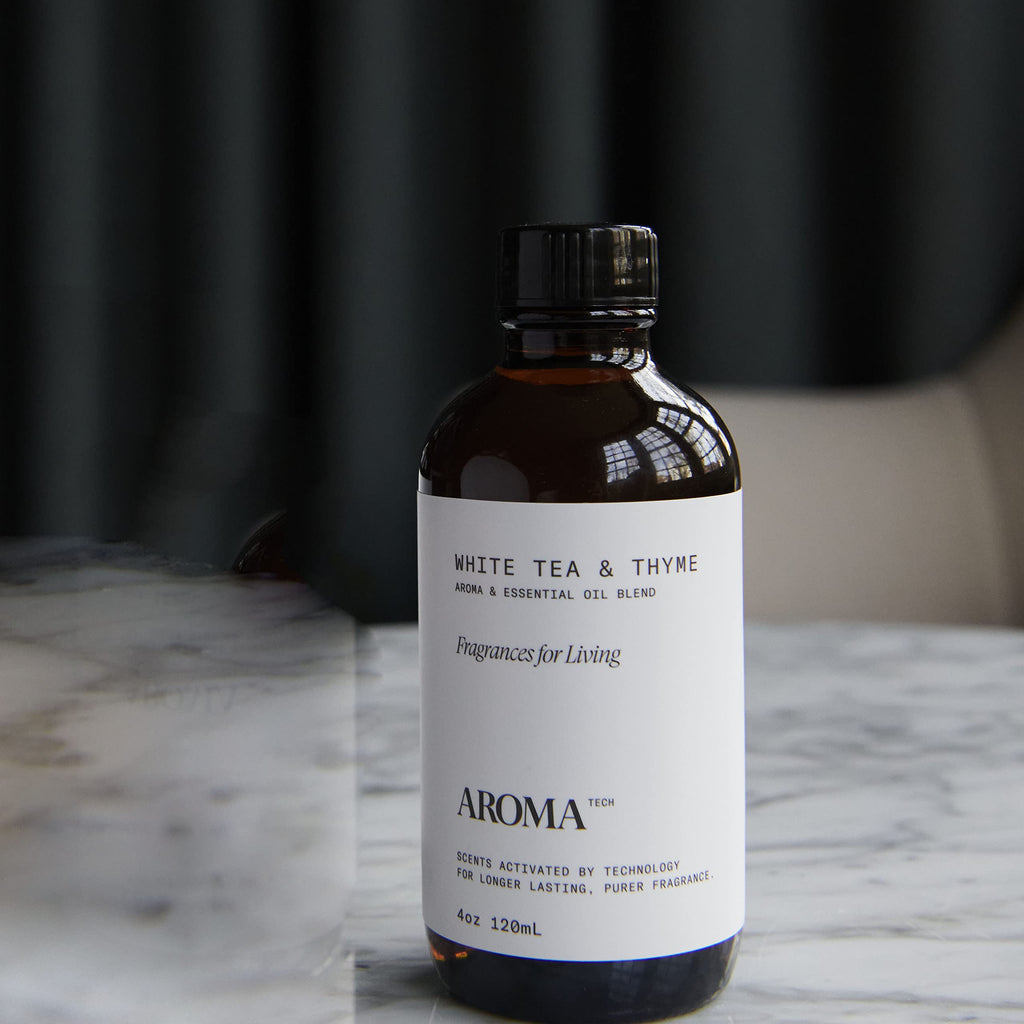 AromaTech The Hotel & White Tea & Thyme Set - 120ml | Diffuser Oils Blend