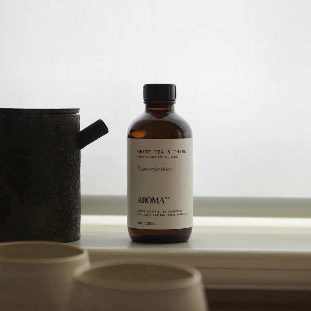 AromaTech The Hotel & White Tea & Thyme Set - 120ml | Diffuser Oils Blend