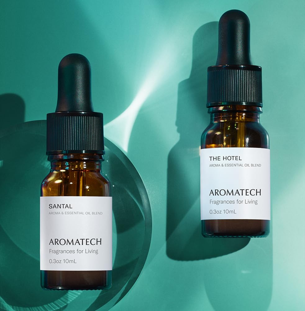 AromaTech Santal & The Hotel Set – Diffuser Oils Gift Set (10ml)