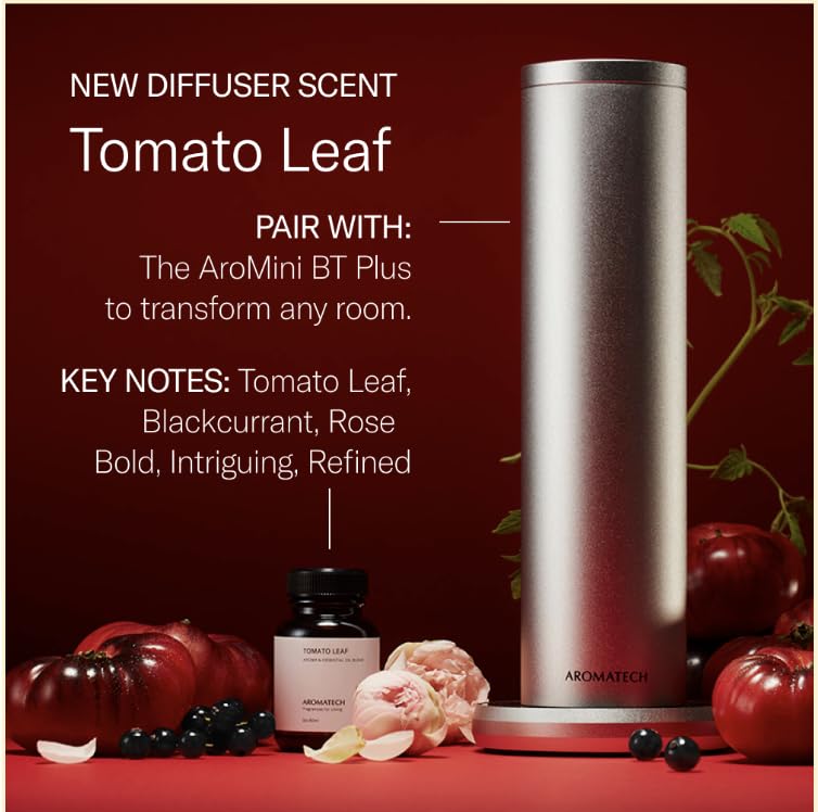 AromaTech Tomato Leaf Essential Oils - 60 mL for Diffusers