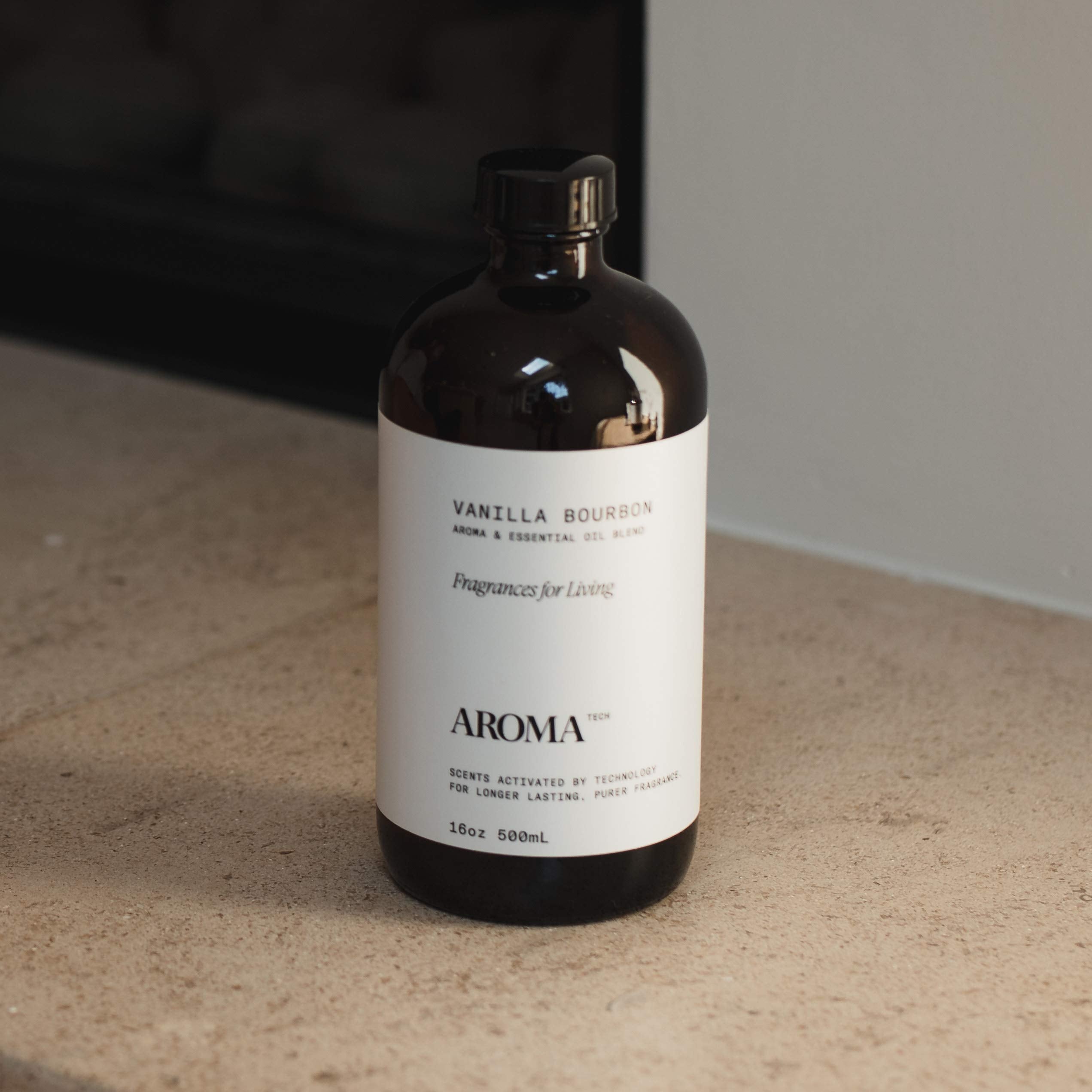 AromaTech Vanilla Bourbon Aroma Essential Oil Blend - 16 oz (500 mL) for Ultrasonic Diffusers & Nebulizers