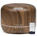 Aromatherapy Essential Oil Diffuser 300ml – Quiet Ultrasonic Humidifier, Auto-Off & Colorful Lights