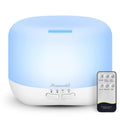 Aromatherapy Essential Oil Diffuser 300ml White – Humidifier, Night Light, Ultrasonic
