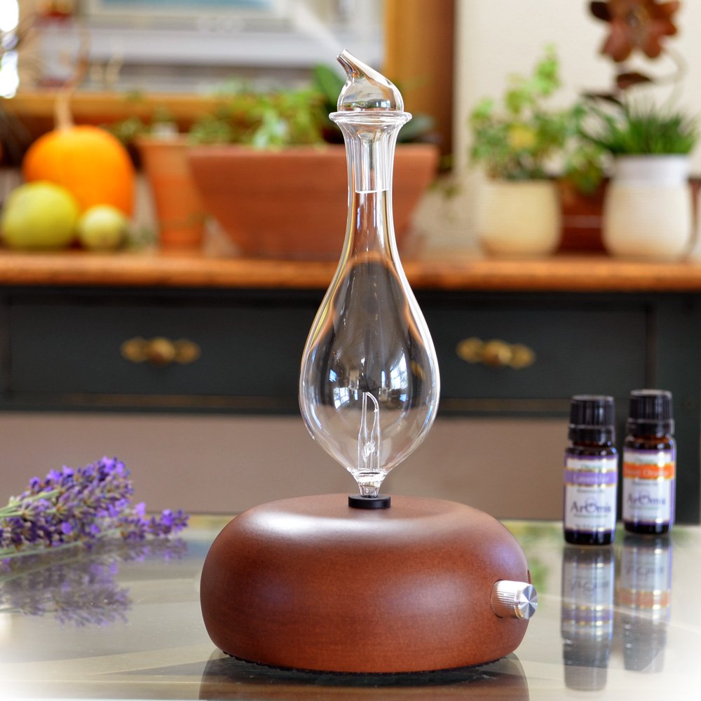 ArOmis Premium Glass Essential Oils Nebulizer - Waterless Diffuser