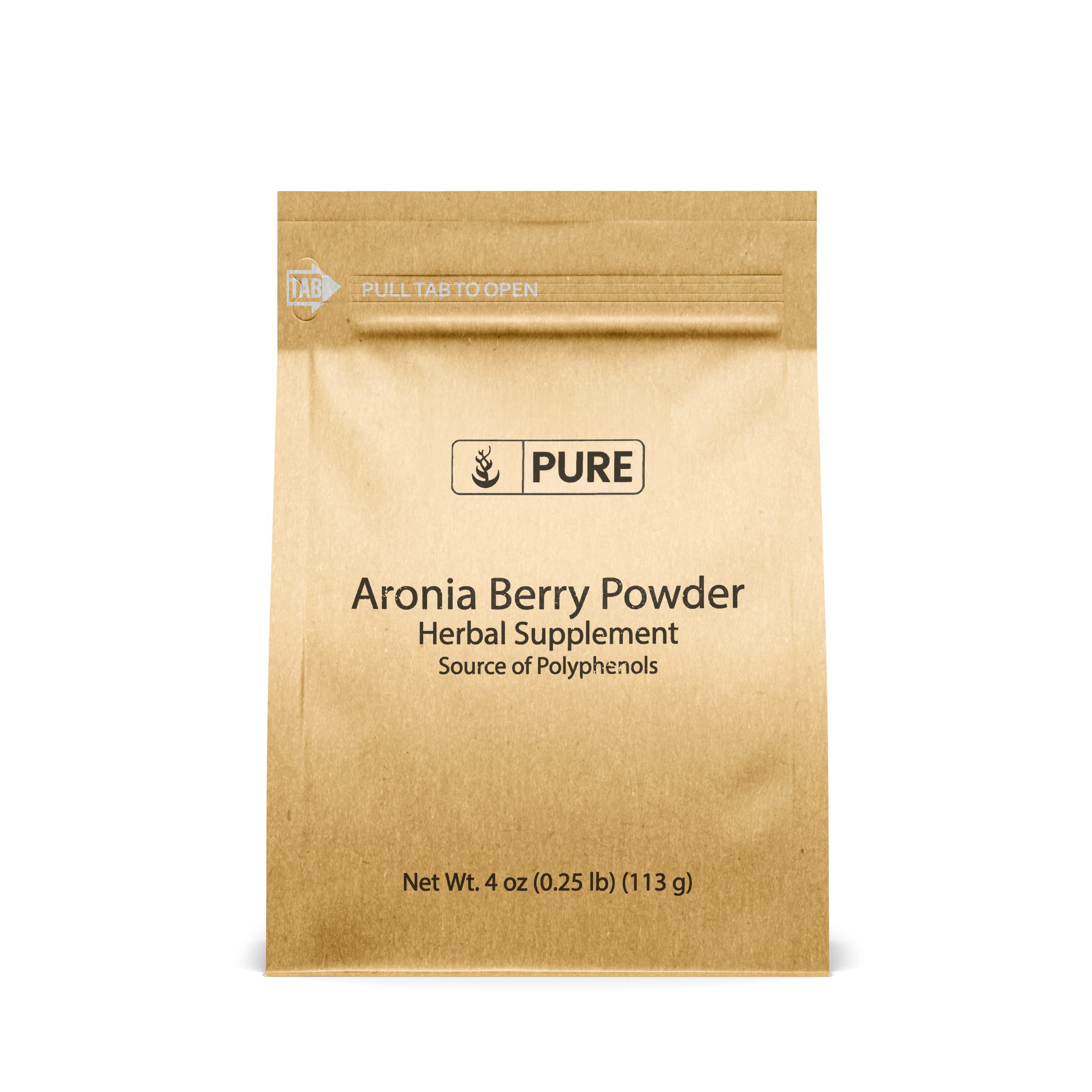 Aronia Berry Powder (4 oz) – Pure Original Ingredients, No Additives or Fillers