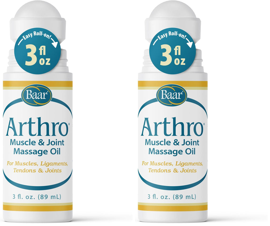 Arthro Muscle & Joint Masssage Oil Roll-On – 3 fl oz x2