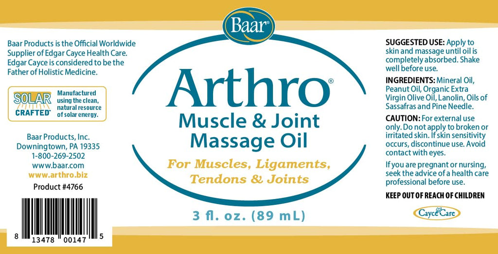 Arthro Muscle & Joint Masssage Oil Roll-On – 3 fl oz x2