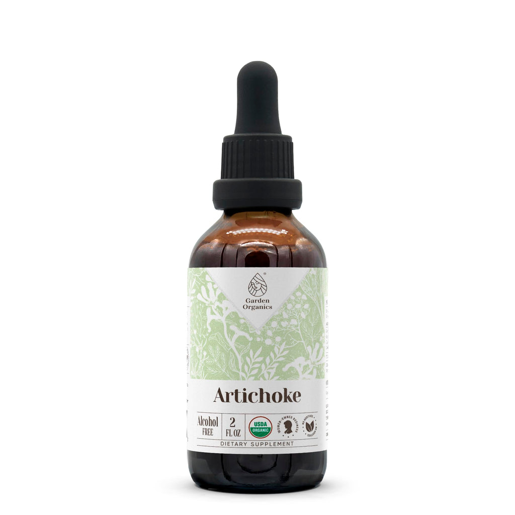 Artichoke USDA Organic Alcohol-Free Extract - High-Potency Tincture (2 oz)