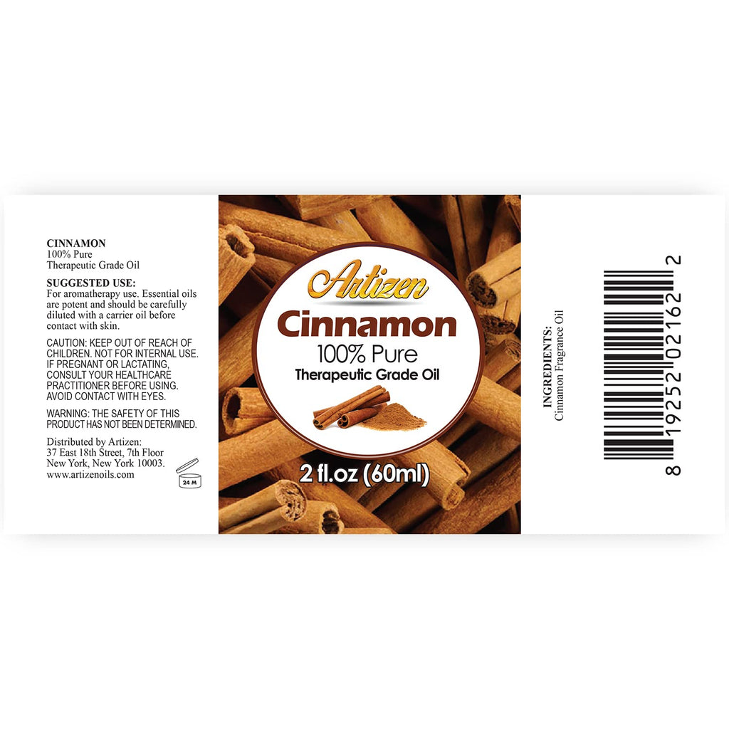 Artizen Cinnamon Essential Oil - 2 oz | 100% Pure, Undiluted