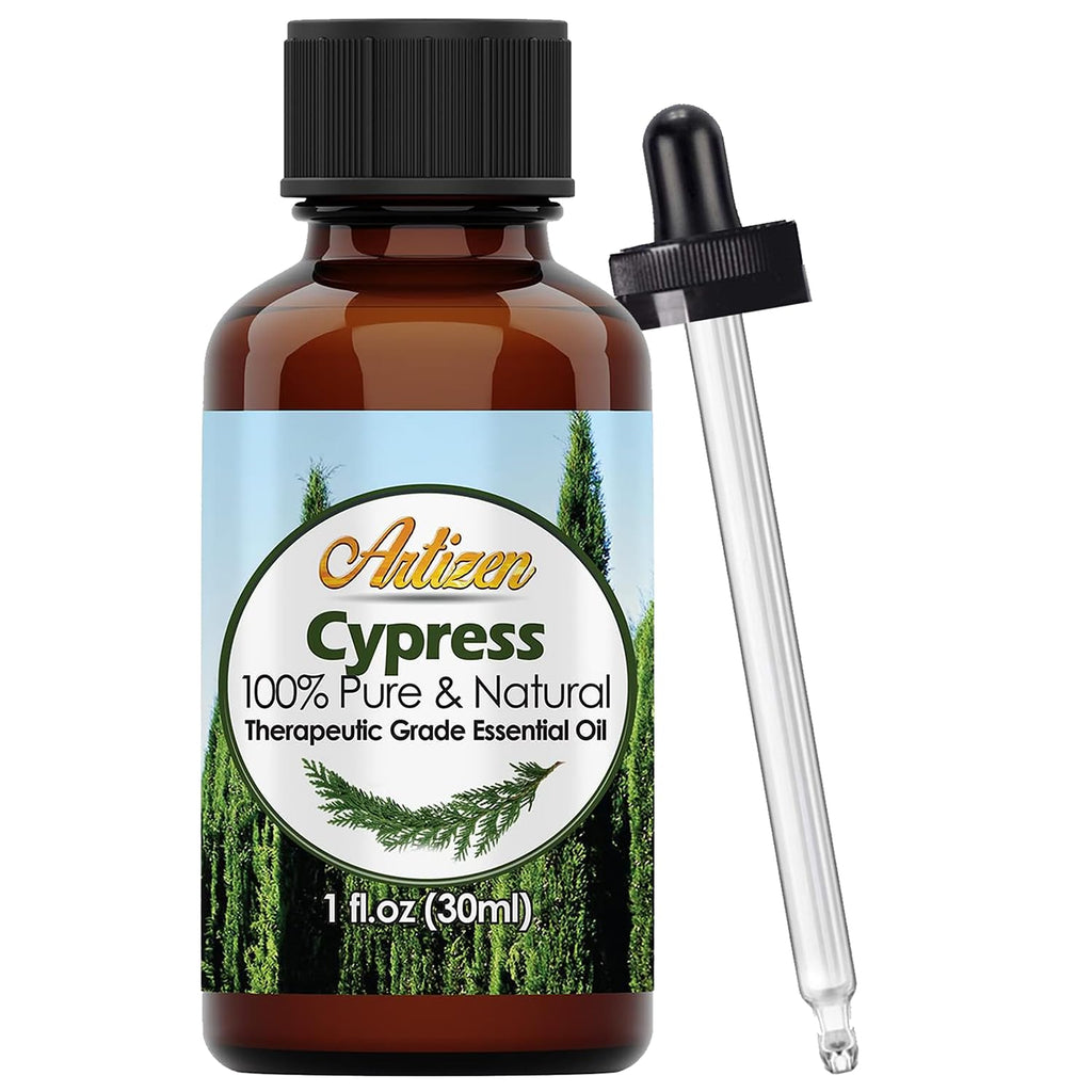 Artizen Cypress Essential Oil – 30ml (1 Fl Oz) – Pure & Natural