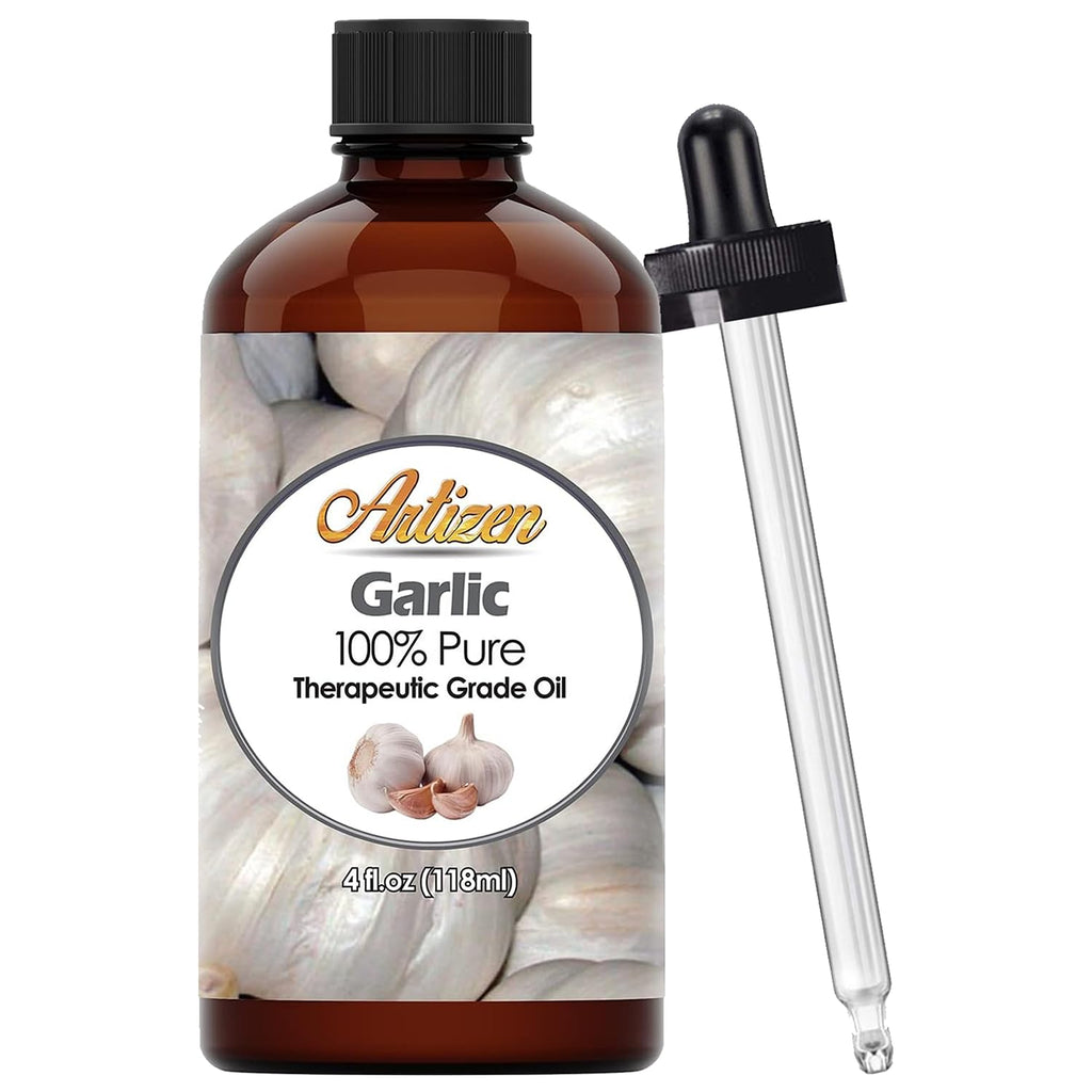 Artizen Garlic Essential Oil 4oz – 100% Pure Garlic Oil by Artizen