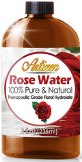 Artizen Rosewater Essential Oil - 100% Pure & Undiluted (8 oz) | Therapeutic Grade