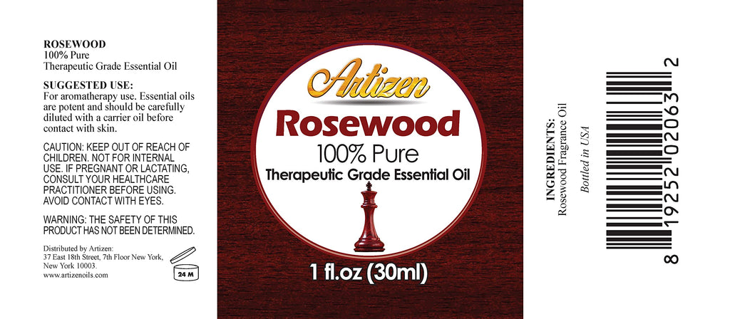 Artizen 30ml Oils - Rosewood Essential Oil - 1 Fluid Ounce