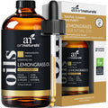 artnaturals Lemongrass Essential Oil - 4oz (118ml) - 100% Pure Therapeutic Grade