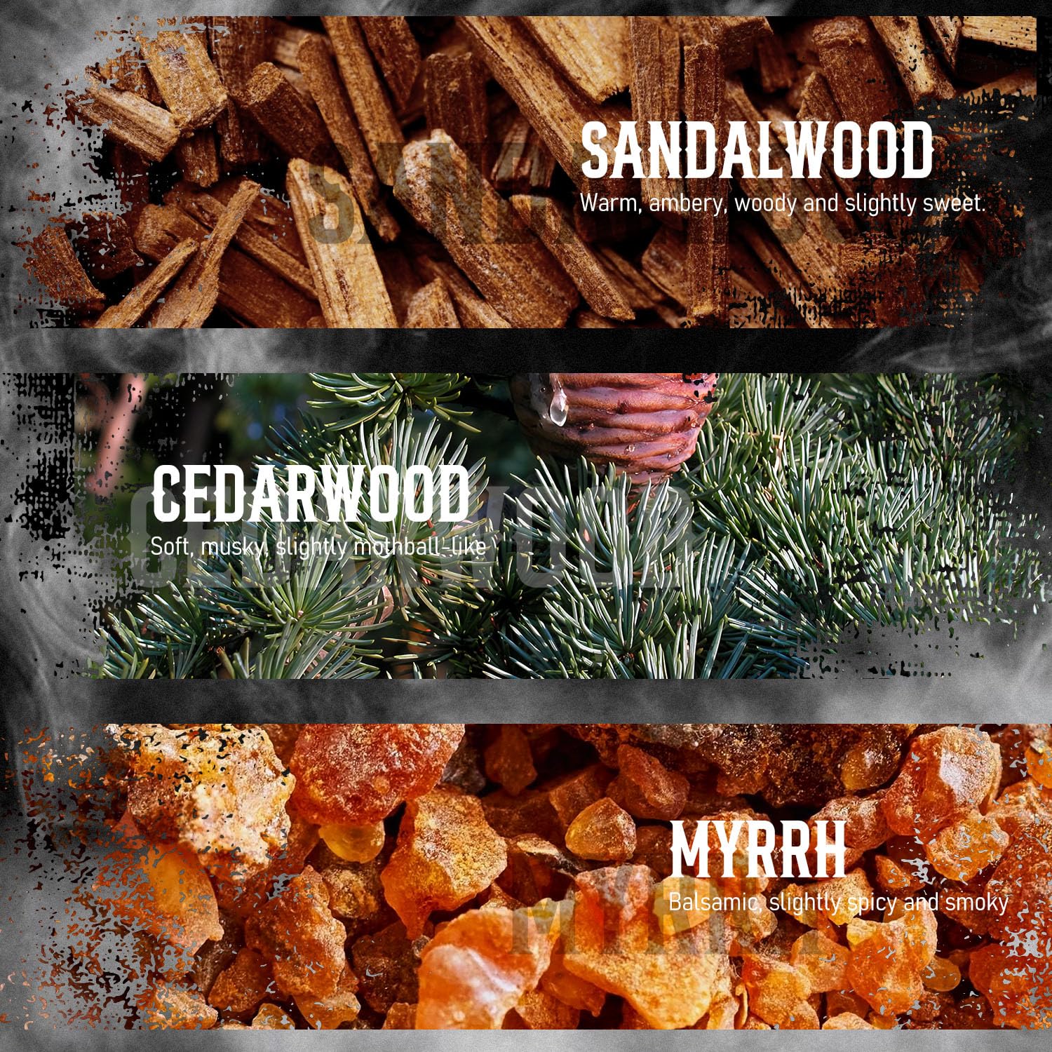 ARVIDSSON Masculine Essential Oils – Sandalwood, Cedarwood & Leather for Men