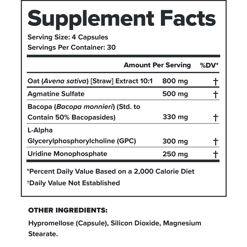 LEGION Ascend Nootropic | All-Natural Brain Support + Alpha-GPC