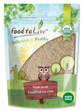 Food to Live Organic Ashwagandha Root Powder – 2 lb, Non-GMO, Pure & Raw
