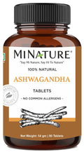 Ashwagandha Tablets - 90 Tablets, 1000 mg by mi Nature | 45 Days Supply | 100% Natural Ashwagandha | Vegan | From India