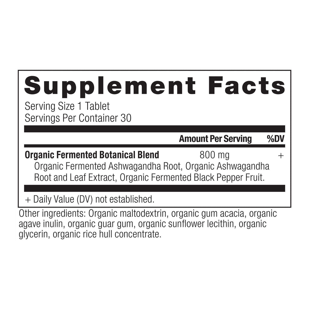 Ancient Nutrition Ashwagandha Tablets – Stress Relief, Energy, Mental Clarity, 30 Capsules (Paleo & Keto Friendly)