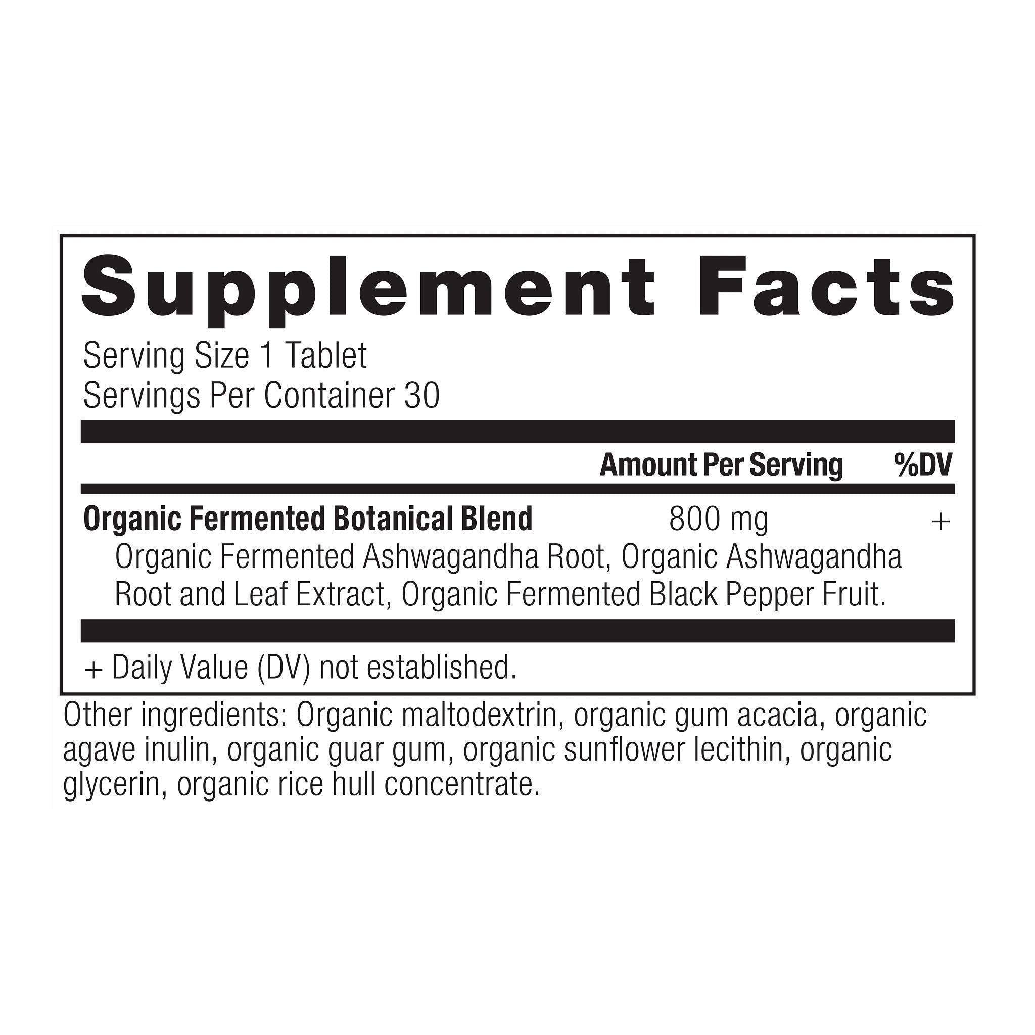 Ancient Nutrition Ashwagandha Tablets – Stress Relief, Energy, Mental Clarity, 30 Capsules (Paleo & Keto Friendly)