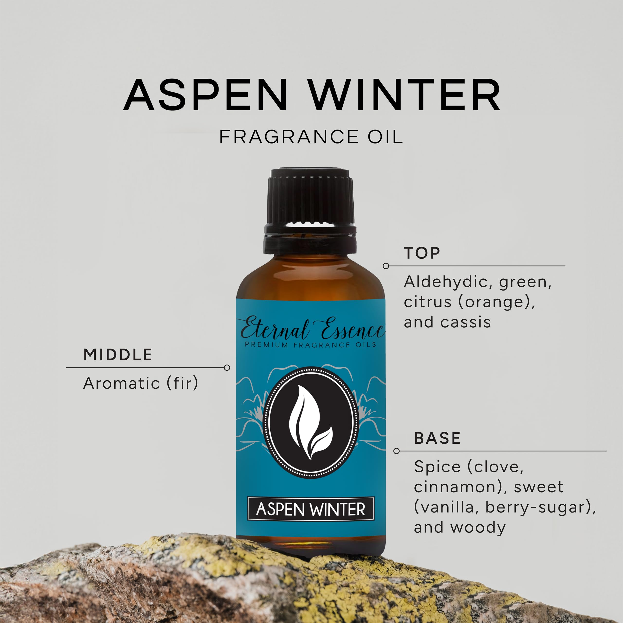 Aspen Winter 30ml Premium Fragrance Oil – Candle, Soap & Diffusers | Eternal Essence Oils