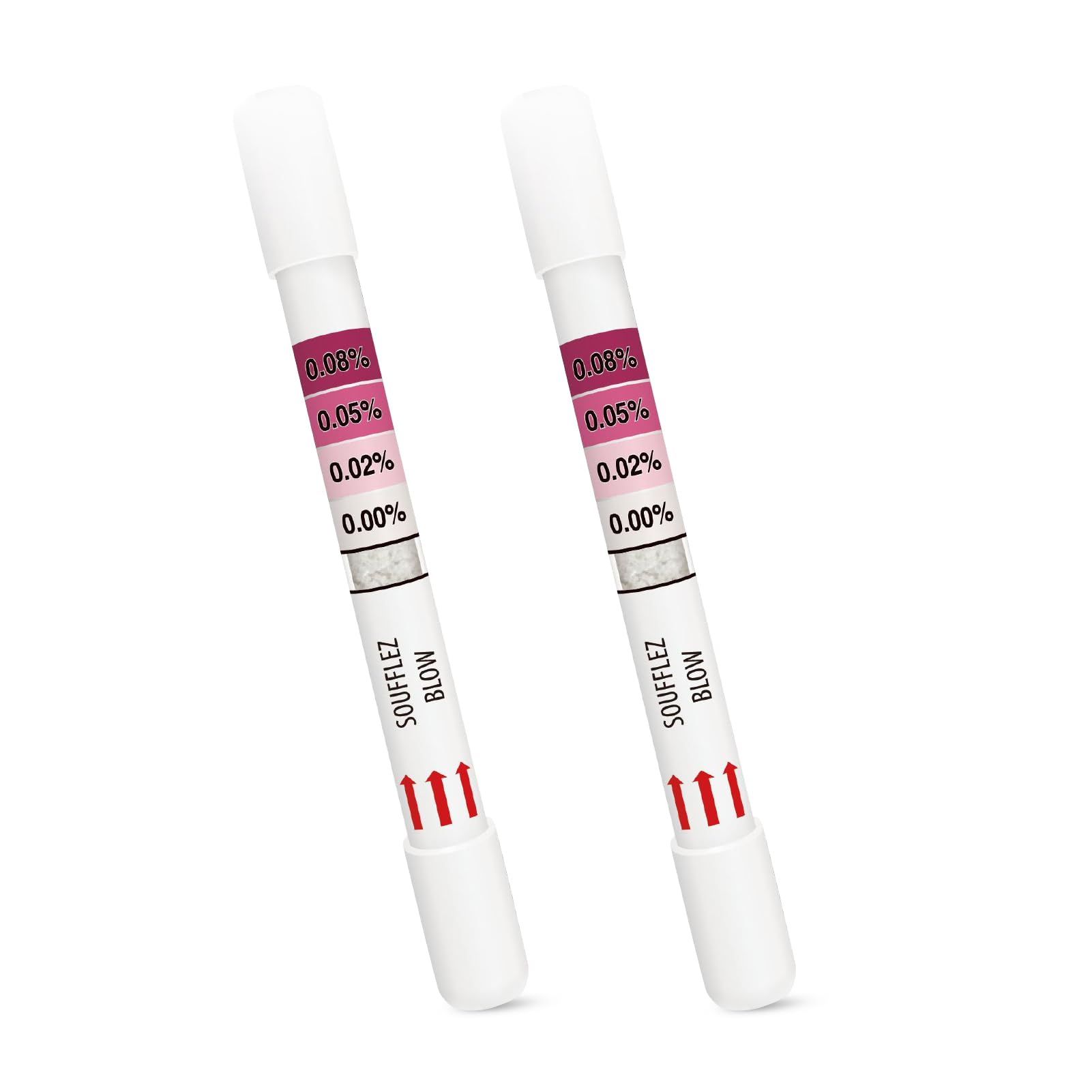 AssuTest 4-Level Disposable Breathalyzer Kit – 2 Tests | Home Use