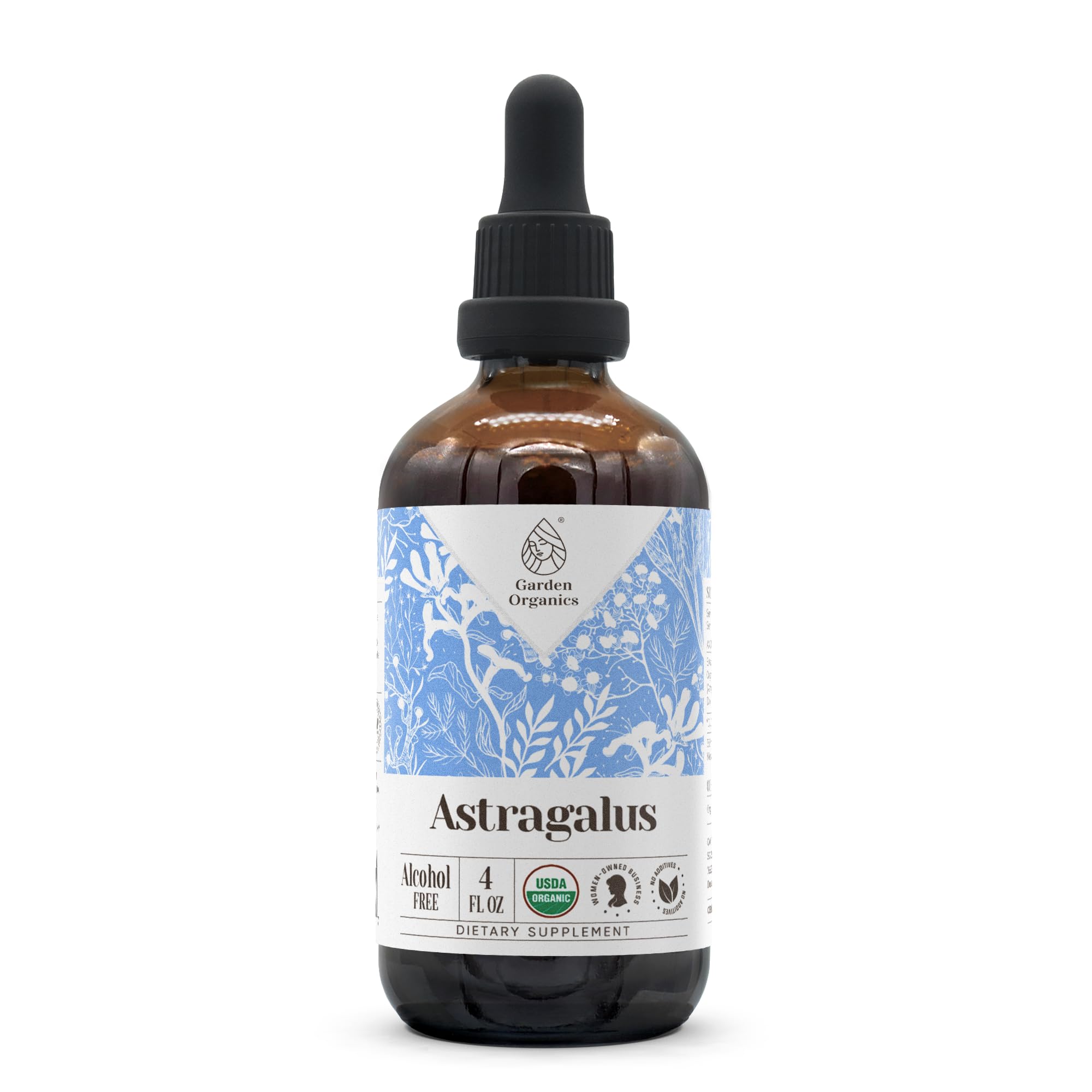 Astragalus Organic Alcohol-Free Extract | High-Potency Tincture (4 oz)