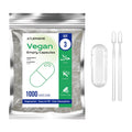 ATLEMISME Empty Vegan Capsules Size 3 – 1000 Count | DIY Capsule Filling