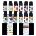 Atlodas 12 Natural Essential Oils Set | Organic Diffuser Aromatherapy Oils