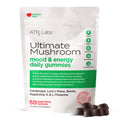 ATRx Labs Ultimate Mushroom Daily Gummies – Cordyceps, Lion's Mane, Reishi (60 ct)