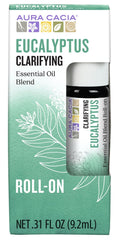Aura Cacia Eucalyptus Roll-On | GC/MS Tested for Purity | 9.2 ml